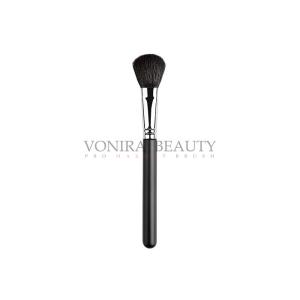 China Pro Medium Highlighter Cheek Professional Makeup Brushes With Copper Ferrule on sale