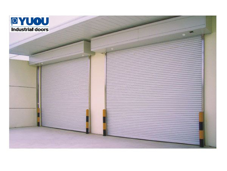 Warehouse 3h Fire Rated Roller Shutter Door Steel Roll Up Doors 1.5mm thickness