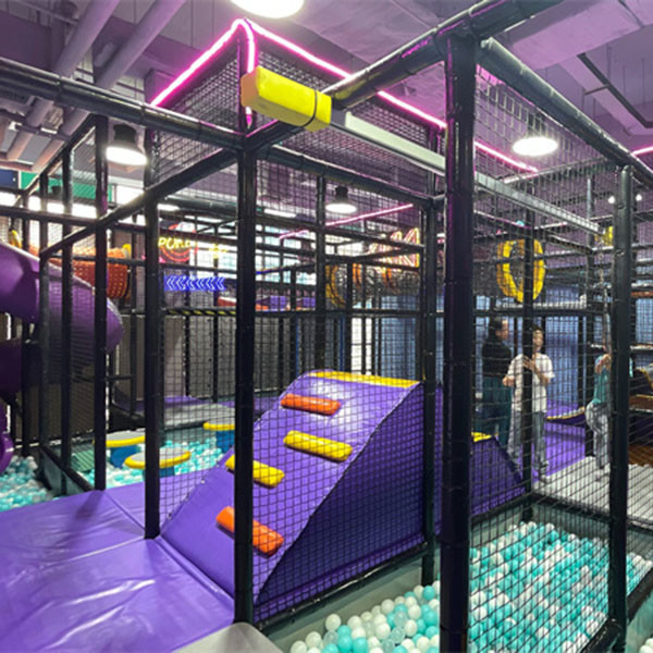 Double Layer Junior Ninja Course Equipment For Indoor Playground