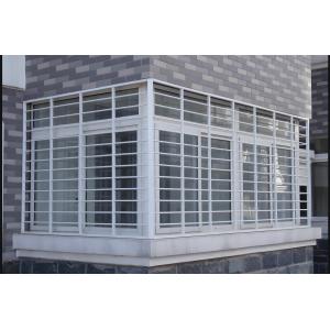 Galvanized Anti Intruder Metal Security Window with UV Blocking