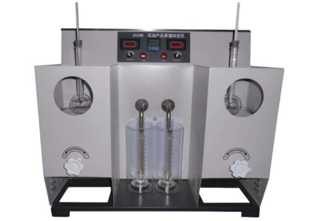 ASTM D86 Double hole petroleum product distillation analyzer Temp control accuracy 0.5