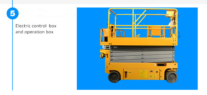 Portable Scissor Lift Elevator Hydraulic Lifting Platform