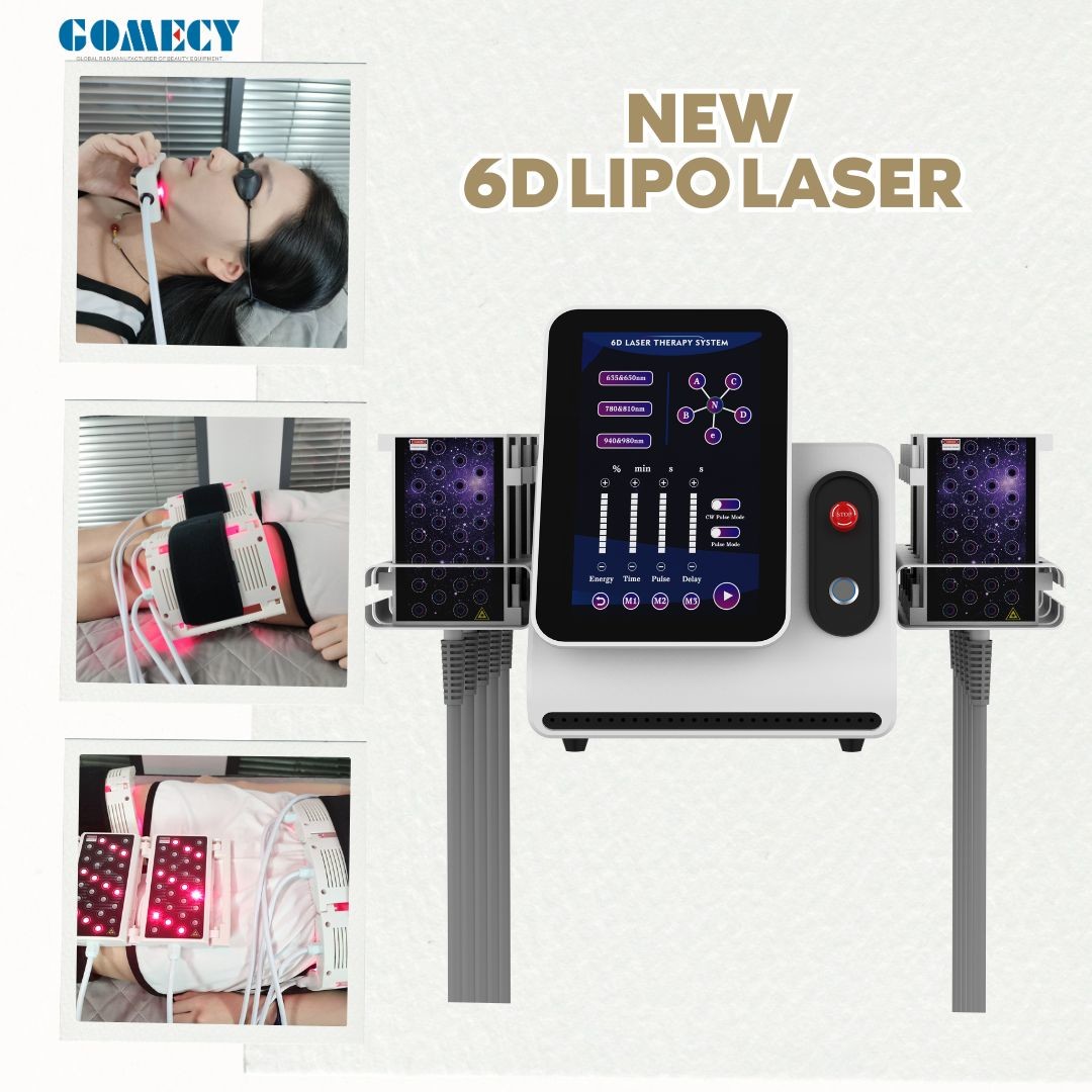 2025 Body Shape 6D Lipo Laser Slimming Machine Fats Removal 635 Slim Weight Loss