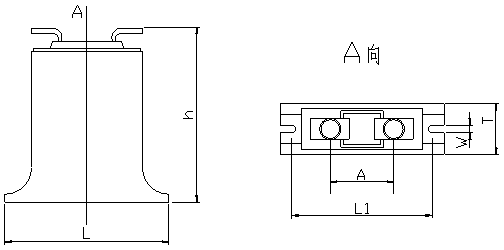 Metal Oxide Block Varistors Disk Shaped D40 Varistor With Plastic Housing 40kA