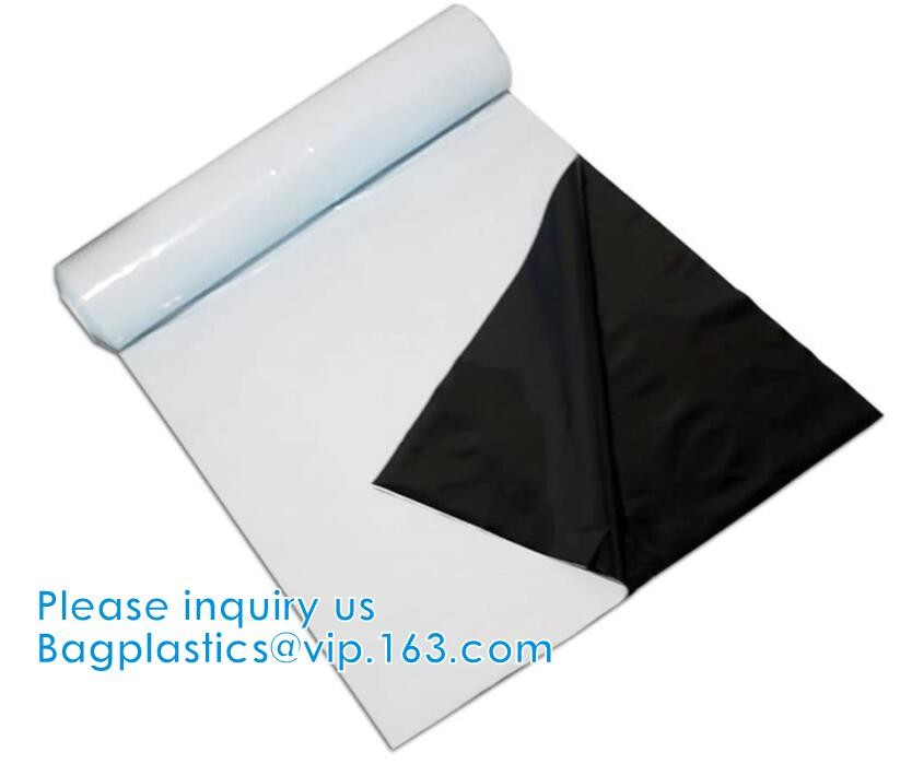 Black & White Poly Film Panda Poly Film Light Deprivation Greenhouse Cover UV Treated Horticulture Poly Film Sheeting