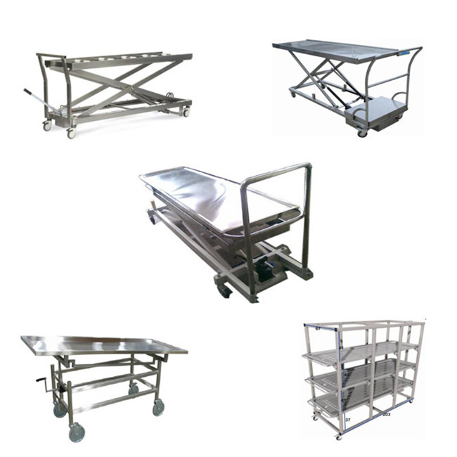 Morgue Room Mortuary Refrigeration Units Carrying Capacity 200 Kgs Autopsy Table