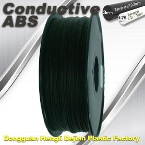  Good elasticity universal ABS Conductive 3d Printer Filament in Black Manufactures