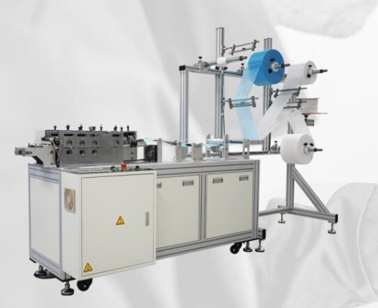 Kn95 Face Mask Manufacturing Machine , Intelligent Control Mask Production