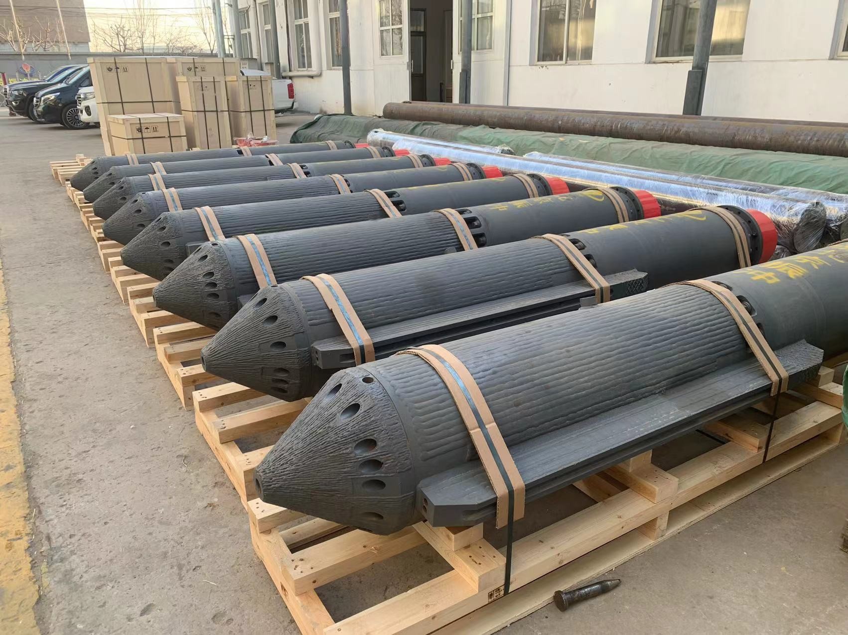 BVEM Hydraulic Vibroflot 105 KW Rotational Speed 2600 R/min High Penetration Capacity Heavy Duty