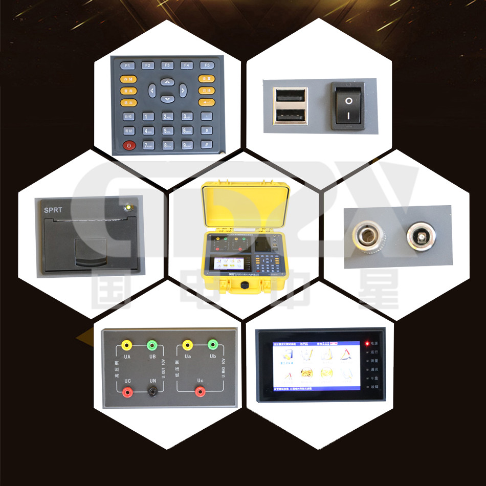 ZX-BCS Substation Transformer Ttr Meter Winding Turn Ratio Vector Group Test Set
