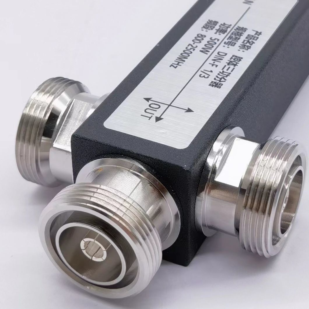 High Quality RF 2 Way Power Splitter 10W Highfrequency Range 350-3800MHz with SMA Female Connector Type Widely Used for Base Station