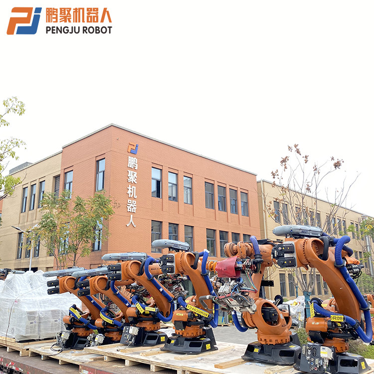 KUKA KR210 Prime 210kg Payload Palletizing Solution Kuka Programming Palletizing Robot With 2700 Mm Reach Handling Spot Welding Robot