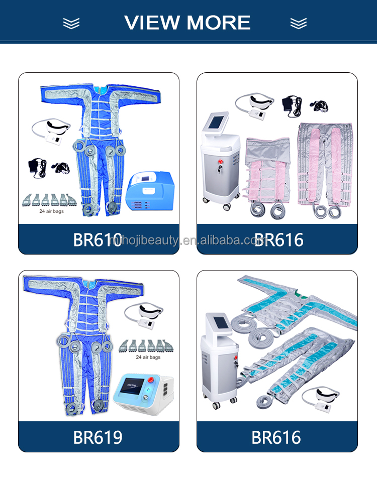 360mmHg Full Body Infrared Pressotherapy Machine 400W Power Consumption