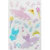 Buy cheap Colorful Japanese Cartoon Stickers , Die Cut Ballet Cute 3d Stickers from wholesalers
