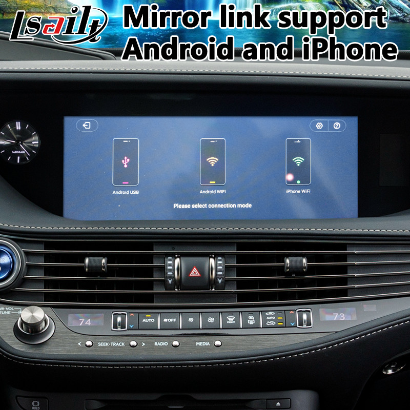Multi Language Android Navigation Device Video Interface For Lexus LS LS500 LS500H 2019-2020