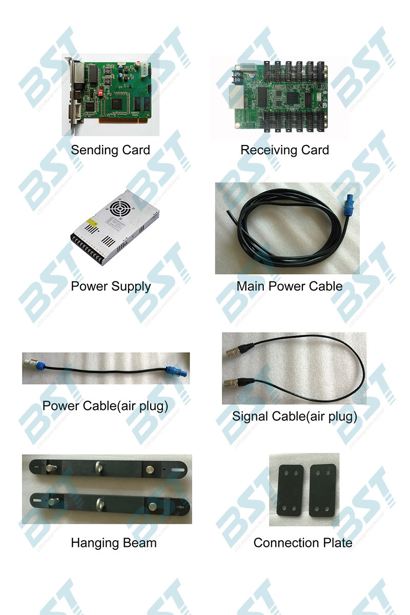 SMD 1R1G1B Rental LED Display Screen , P4.81 Indoor Led Billboard Die Casting aluminum
