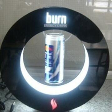 Quality 360 Rotating magnetic floating pop beer bottle display racks for sale