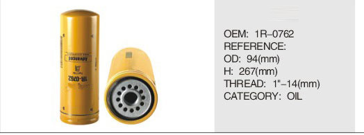 High Quality Fuel Filter For CAT Machine 316 340 1R-0762 H264WK 362040