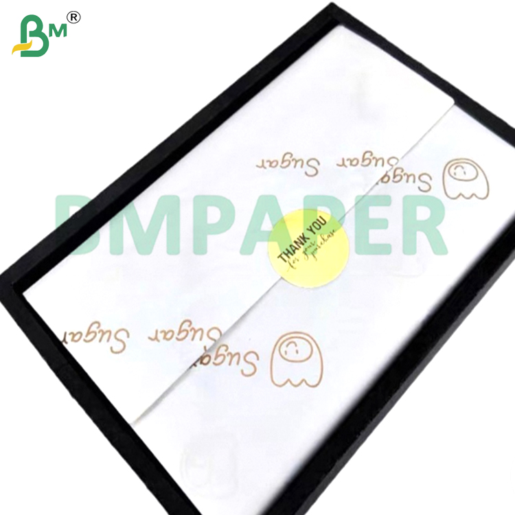 30g 40g 50g Light High Gloss White Smooth MG Kraft Paper for Food Packaging Gift Packing