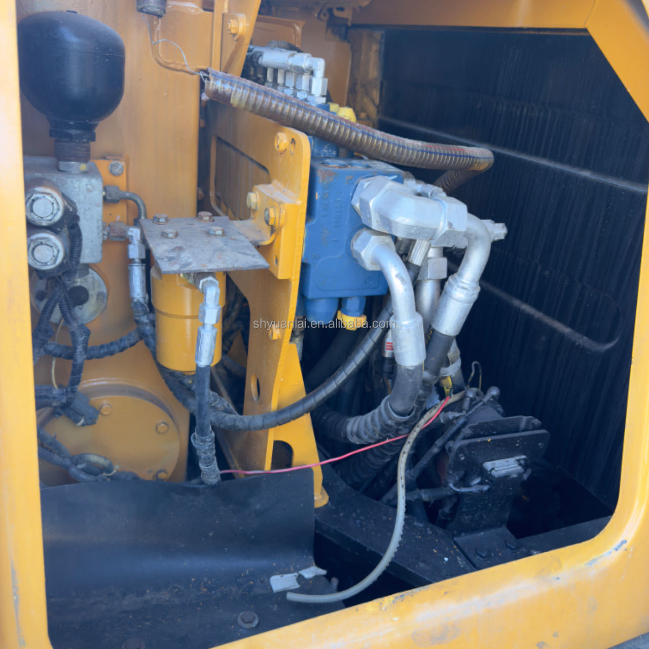 Good Condition 5tan SANY Excavator Used Komatsu SY55C-pro with Mild Steel Overall Design