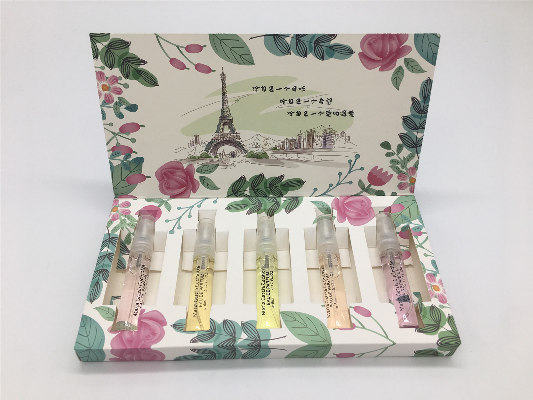 Folding Rectangle Perfume Packaging Boxes Colorful Cardboard For Cosmetics