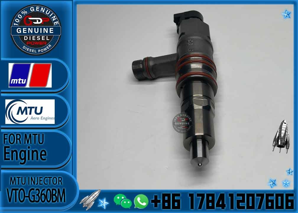 RX52407500021 diesel injector For MTU 4000 RX52407500050 23526589 VTO-G360BM MTU4000.01