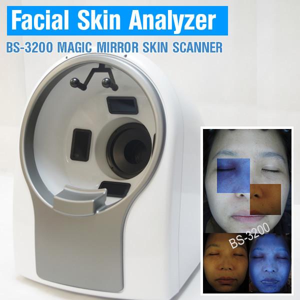 professional uv light facial magic mirror 3D skin analyser machine