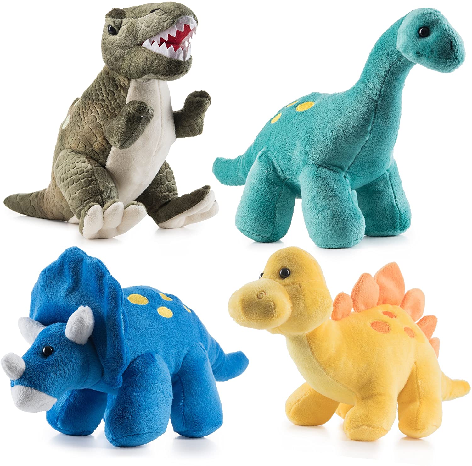 No Fading Machine Washable Stegosaurus Plush Toy