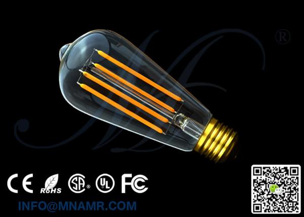 Good Quality ST58 Edison Bulb 4W E26 E27 B22 LED Glass Bulb 110v 120v 130v 220v