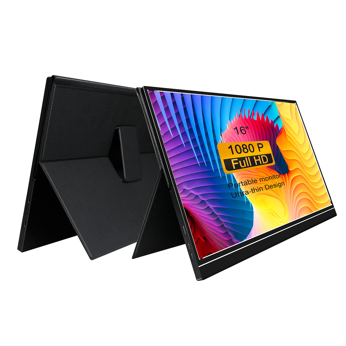 250cd/M2 Brithgness 1080P Full HD Ultra Light 16inches LCD Portable Monitor