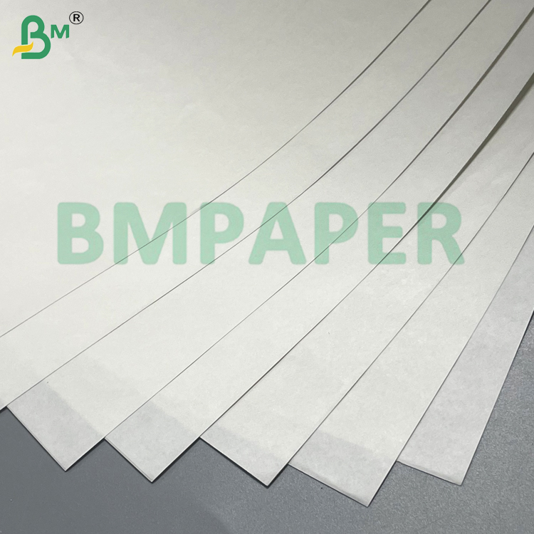 80GSM 90GSM White Kraft Paper for Bags High Strength Tear Resistant Food Safe Full Wood Pulp