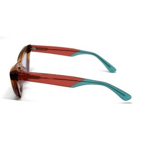 Acetate Sheet Butterfly Eye Shape Acetate Frame Sunglasses-model AS076