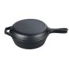 Buy cheap 3.2Quart Cast Iron Skillet Pan Casserole 2 in 1 For Camping And Outdoor Cooking from wholesalers
