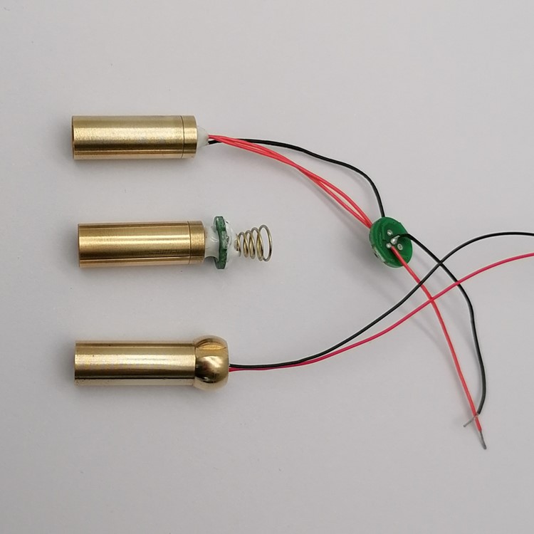 Industry 532nm Wavelength Green Laser Module 2.5-8mW Output Power Mini Size by Lasence