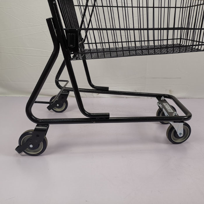 OEM ODM 80L Market Shopping Trolley Q195 Steel Store Shopping Cart