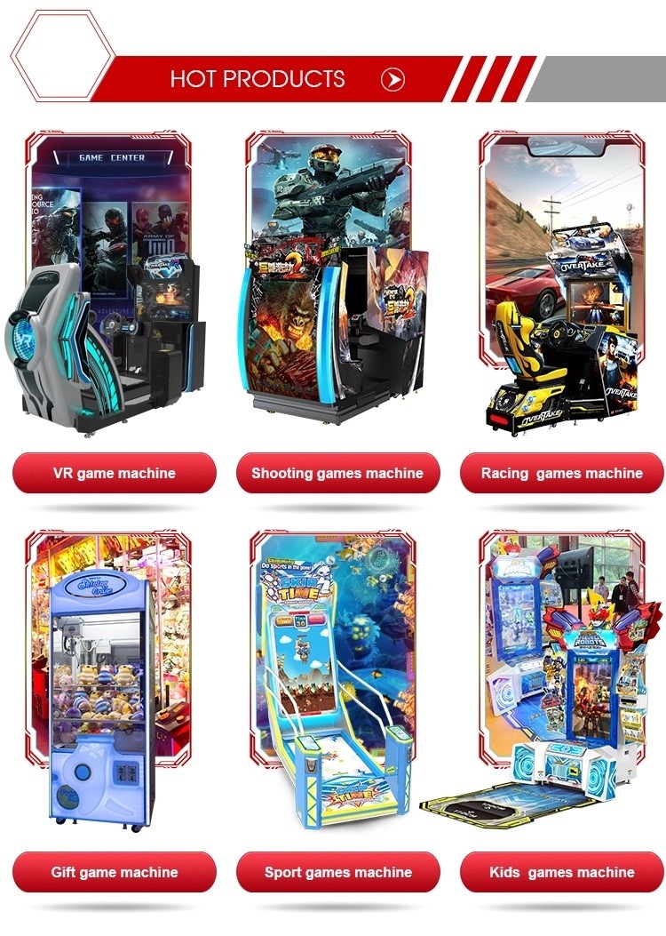 Indoor Lottery Ticket Machine / Wheelbarrow Adventures Video Game Machine