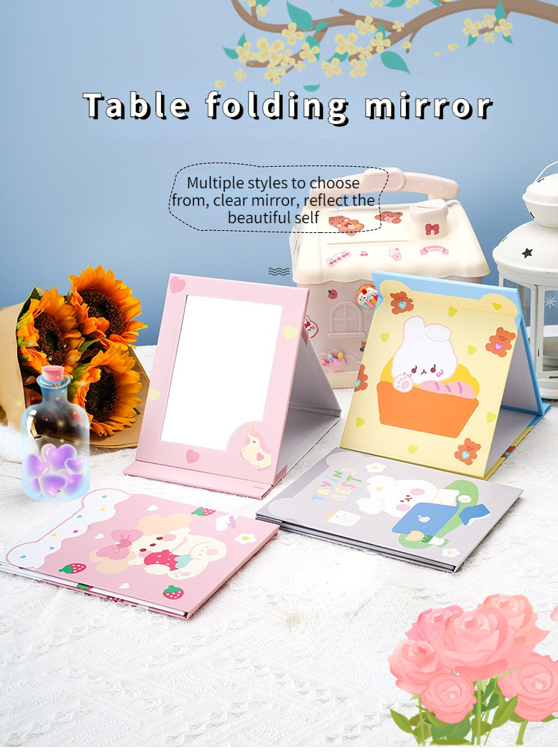 Adjustable Makeup Mirror for Your Business 10X Magnification 180° Rotation