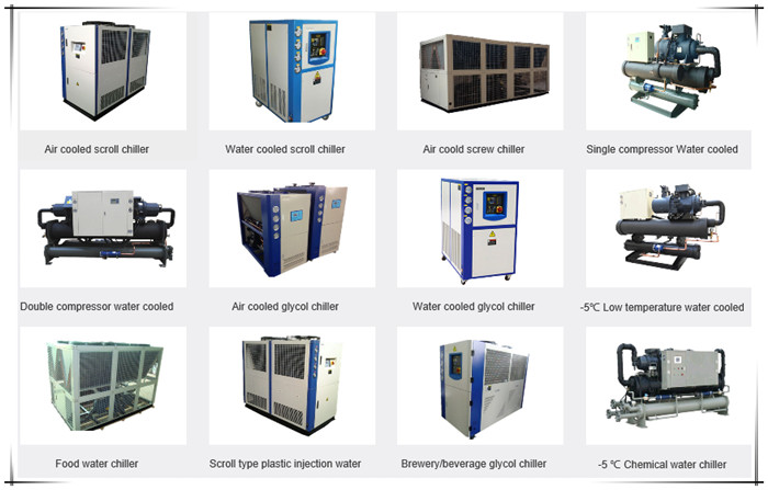 5HP MG-5C Scroll Type Air Cooled Small Water Chiller Units