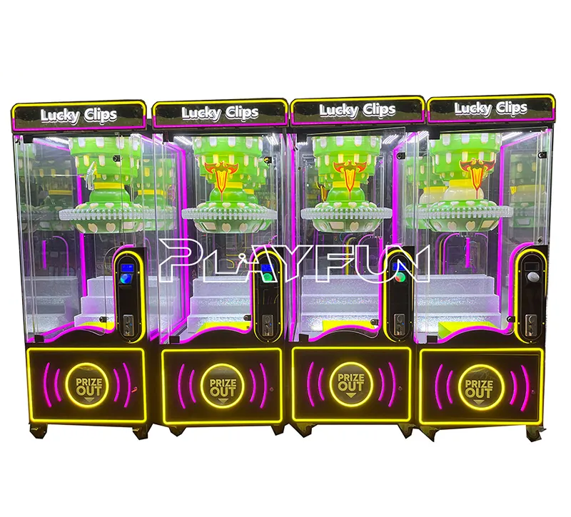 Hot 60 Clips Prize Machine Gift Vending Machine Prize Game Machine For Europe