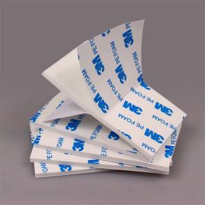 Viscoelastic 0.8mm RP45 Die Cut Adhesive Tape With Conformable Foam Core , 3M VHB Double Sided Tape