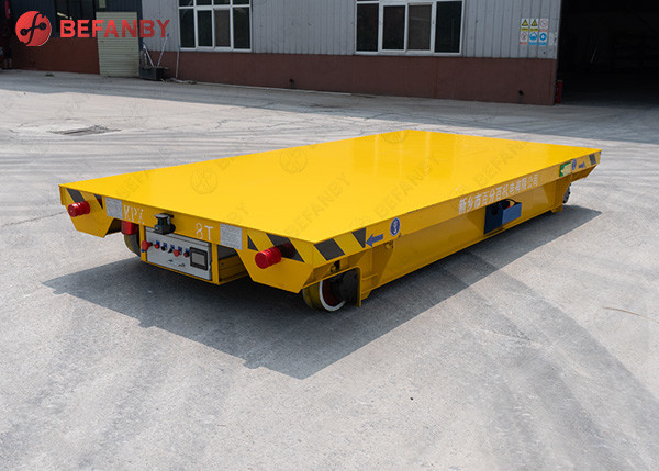 1t Rail Car Mover Battery Transfer Cart For Material Handling