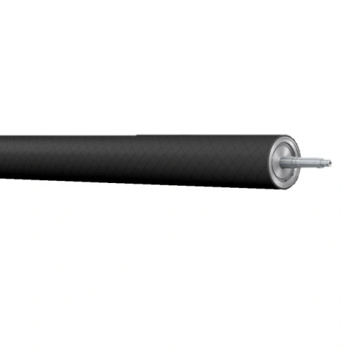 Bopp Line Carbon Fiber Contact Roller with T800 Material Black Color and Dynamic