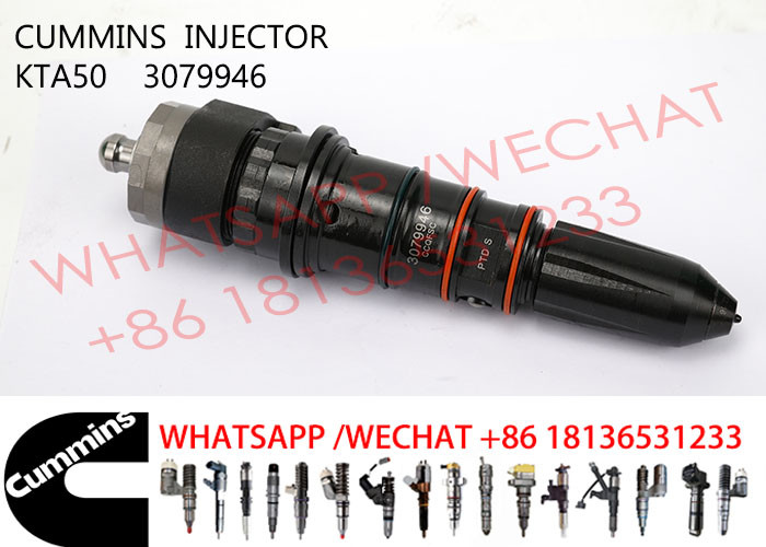 3078200 Genuine KTA50 Common Rail Cummins Fuel Injectors 3023934 3070155 3084891 3068859