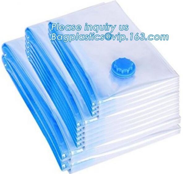 Compression Bag Space Saving, compressible vacumm seal storage bag, vacuum traveling bag without valve, bagease, bagplas