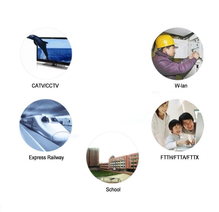 FTTH GJYXFH butterfly-shaped optical fiber cable Simplex Bow Type G657A1 Drop Wire Fiber Optic 2 Core