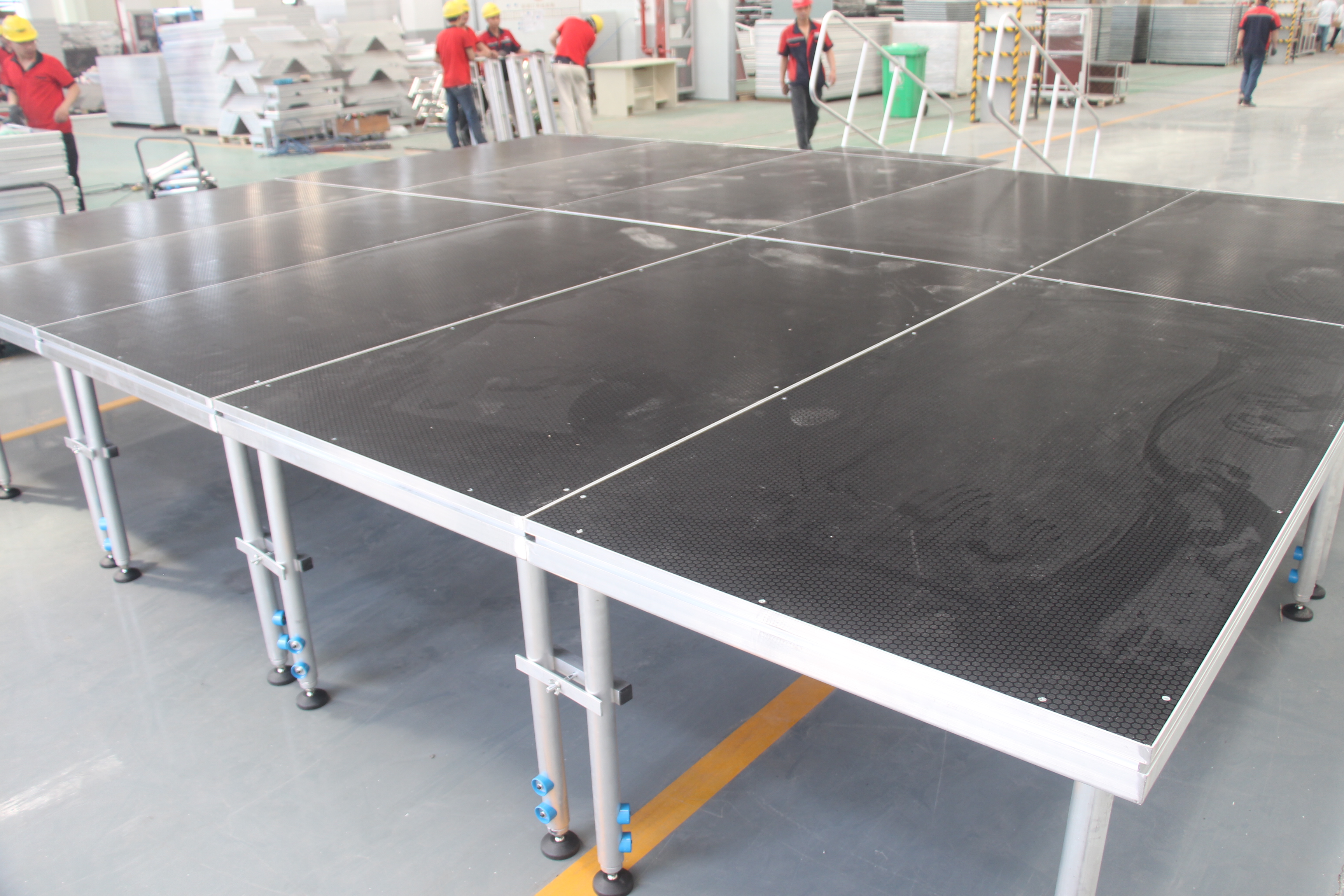 Easy Assemble Platform Portable Aluminum Folding Alloy Acrylic Wedding Stage