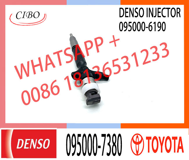 Common Rail diesel fuel Injector 23670-30240 095000-7380 for Diesel engine