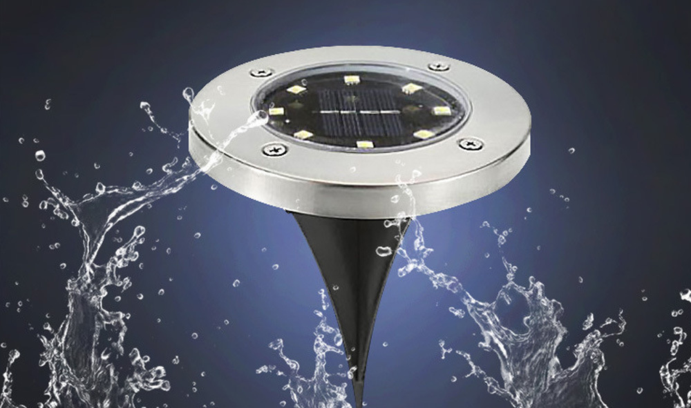 8LED Garden Solar Powered Solar Deck Lights