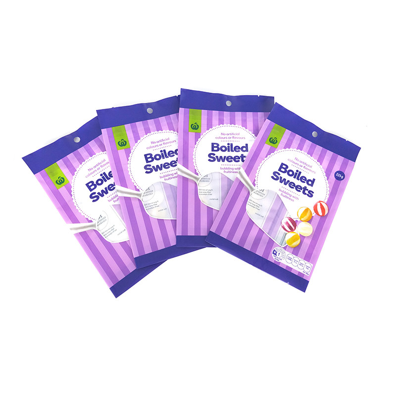 back Middle Sealed plastic food packaging candy cookies toy bag
