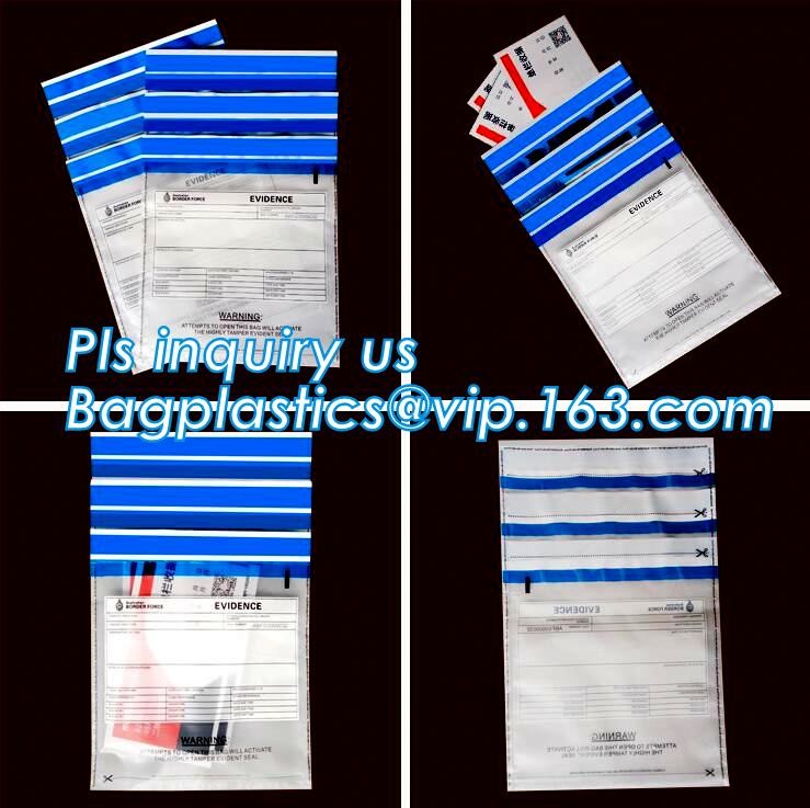 Document safe tamper proof bank deposit bag, Steb Plastic Money Pe Bank Deposit Coin Security Pouch Bags With Seal For C